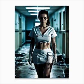 Can't Sleep?...Call The Night Nurse~Reimagined 14 Canvas Print