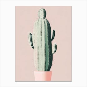Rebutia Cactus Simplicity Canvas Print