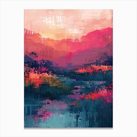 Bitmap Brooks | Pixel Art Series Canvas Print