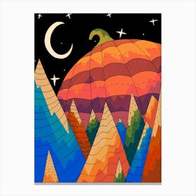 The Giant Pumpkin Canvas Print