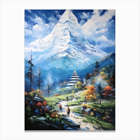 Mountain Of The Gods Canvas Print