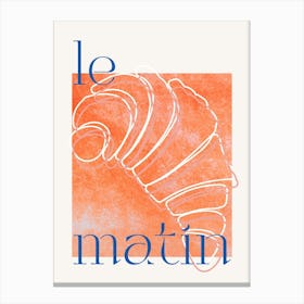 Le Matin Canvas Print