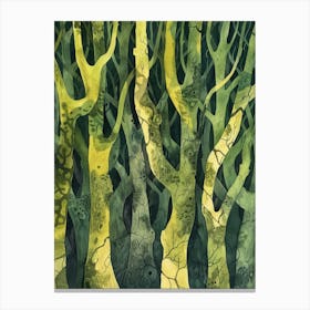 Forest Of Trees Canvas Print