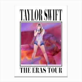 Taylor Swift The Eras Tour 12 Canvas Print