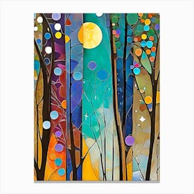 Night In The Woods Canvas Print