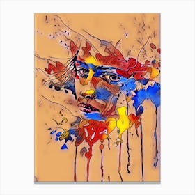 Abstract Painting Canvas Print