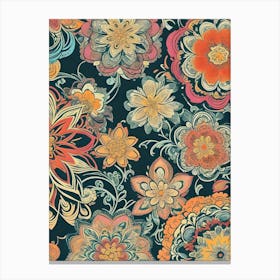 Floral Pattern 2 Canvas Print