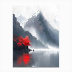 Asian Landscape Painting 2 Canvas Print