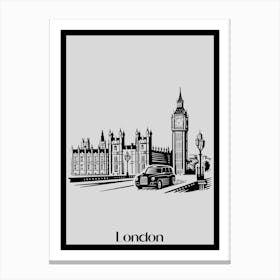 London Big Ben Canvas Print