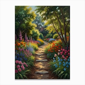 Garden Path 3 Canvas Print