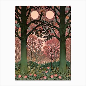 William Morris Forest 3 Canvas Print