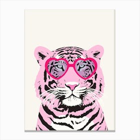 Funky Tiger 1 Canvas Print