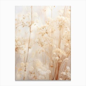 Boho Dried Flowers Babys Breath 3 Canvas Print