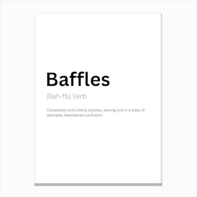 Baffles Definition Meaning Toile