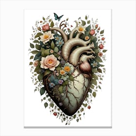 Heart Of Nature Canvas Print