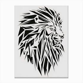 Lion Head 1 Canvas Print