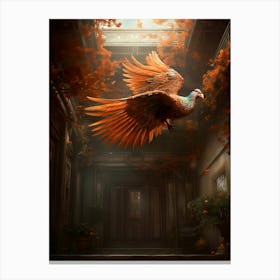 Bird In Flight 1 Canvas Print