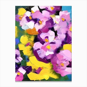 This is a Bit Orchid Canvas Print