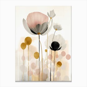 beautiful wildflowers Canvas Print