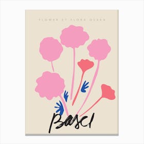 Flower Et Flora Basel Canvas Print