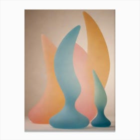 Three Swans Canvas Print