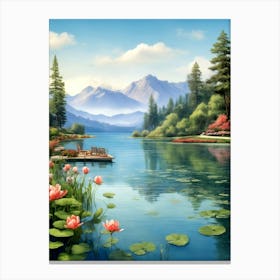 Lake Lily Canvas Print