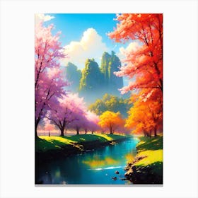 Cherry Blossoms 22 Canvas Print