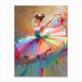 Ballerina Painting 5 Canvas Print