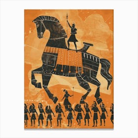 Egyptian War Canvas Print