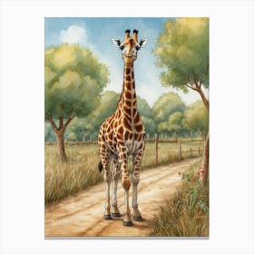 Giraffe 1 Canvas Print