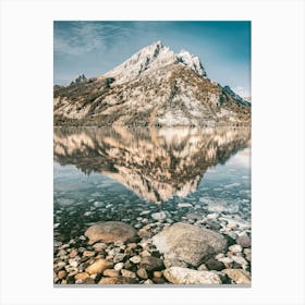 Summer At The Lake - Grand Tetons Canvas Print