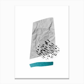 Paper and Water Canvas Print