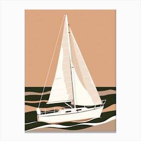 Sailboat 6 Canvas Print