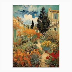 Garden In Bloom art print Canvas Print