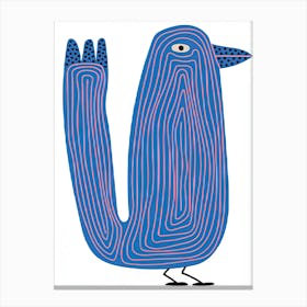 Blue Bird 6 Canvas Print