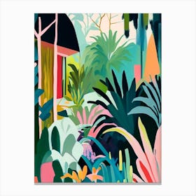 Matthaei Botanical Gardens, 1, Usa Abstract Still Life Canvas Print