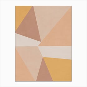 Geometric Triangles - SR01 Canvas Print