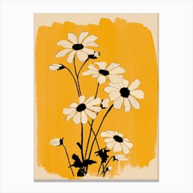 Daisy Flowers 9 Canvas Print