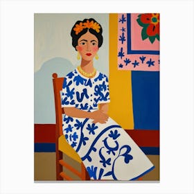 Frida Kahlo 20 Canvas Print