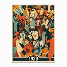 Aihrgdesign A Vintage Art Poster Celebrating The Harlem Renai 0e3b89c6 8c32 4295 Aa61 6a8fb7856828 3 Leinwandbild