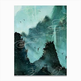 Asian Landscape Canvas Print