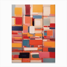 Abstract Squares Canvas Print