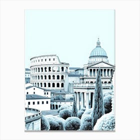 Rome, Italy Canvas Print