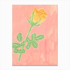 Yellow Rose of Texas Canvas Print