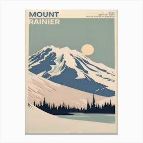 Mount Rainier Canvas Print