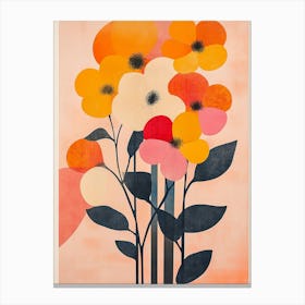 Flowers In A Vase 57 Canvas Print