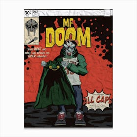 Mf Doom Canvas Print