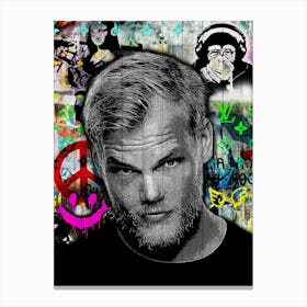 Avicii Canvas Print