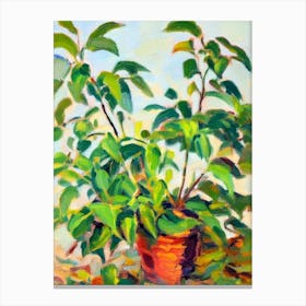 Inchplant Impressionist Painting Canvas Print