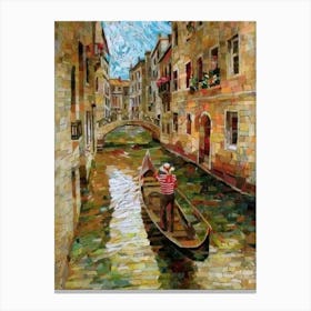 Venice Gondola Canvas Print